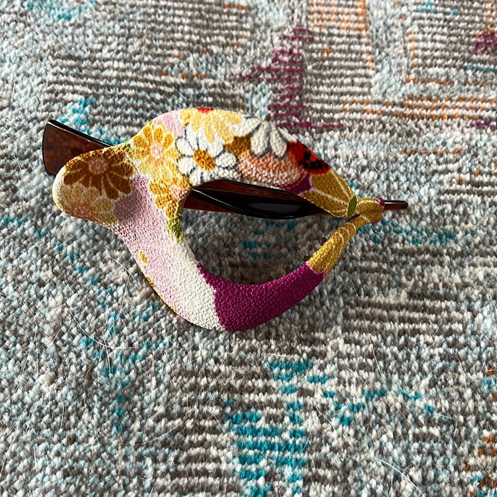 Fabric Covered Hair Clip
